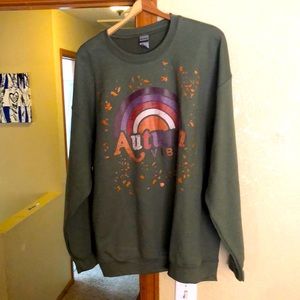 Soft, festive sweatshirt